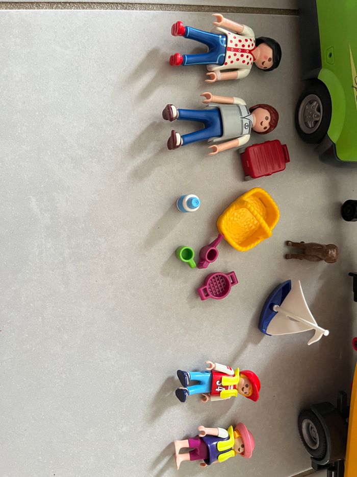 Playmobil voiture remorque porte bateau - photo numéro 2