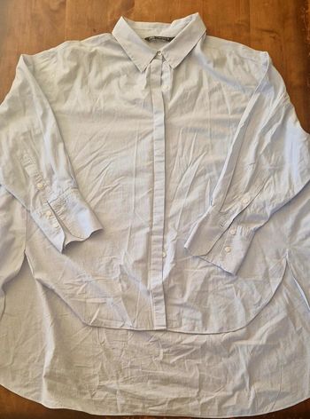 Chemise rayures bleu/blanc