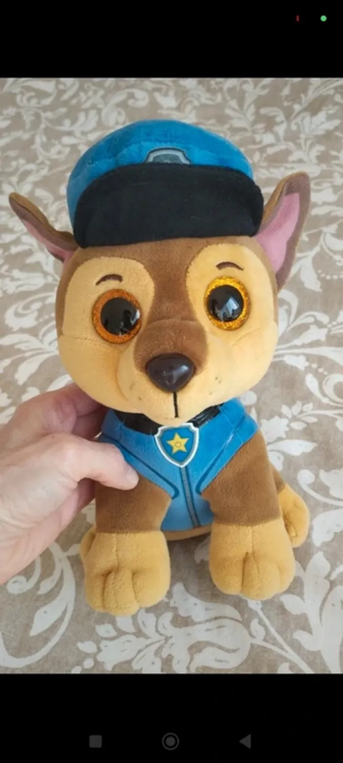 Peluche chase Pat patrouille Ty - photo numéro 3
