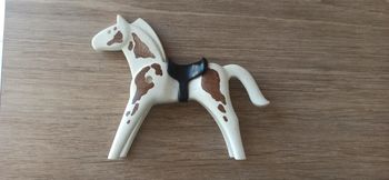 Cheval Playmobil geobra vintage