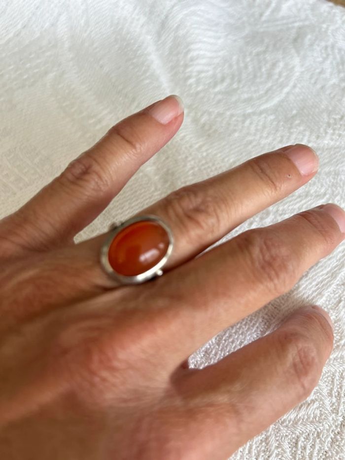 Bague en argent vintage