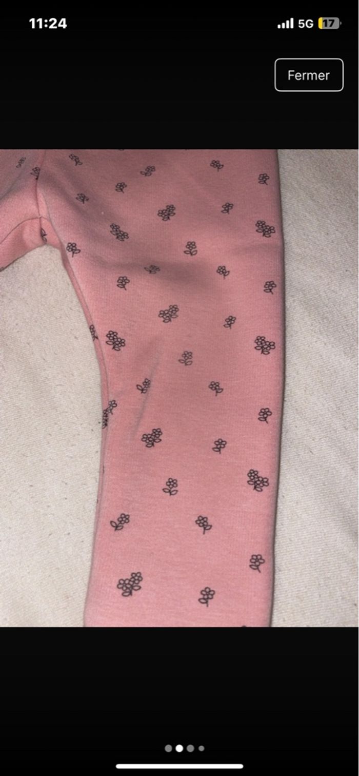 Pantalon rose 12M - photo numéro 2