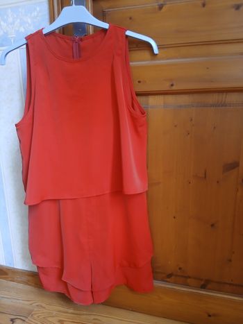Combishort rouge