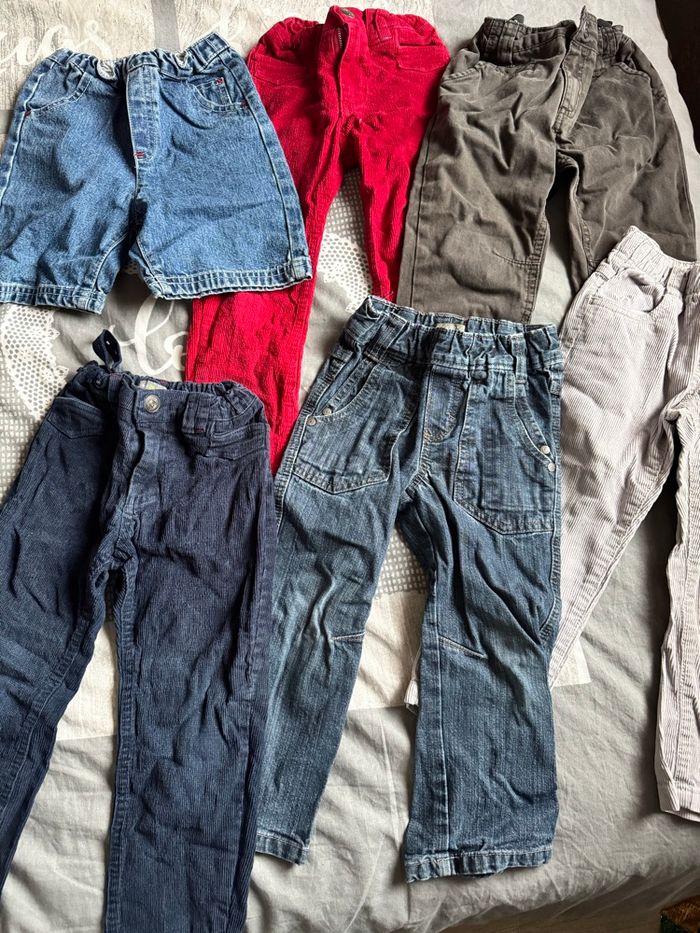Lot pantalons