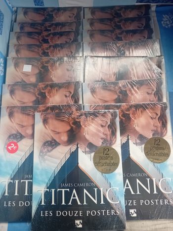 Lot revendeur 15 Posters Titanic de 12 neuf