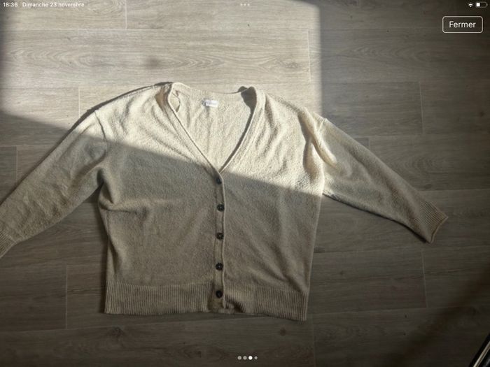 Gilet L  beige - photo numéro 2