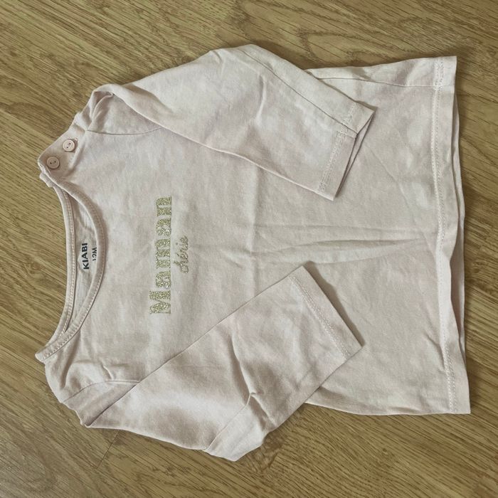 TEE shirt manches longues rose 12 mois