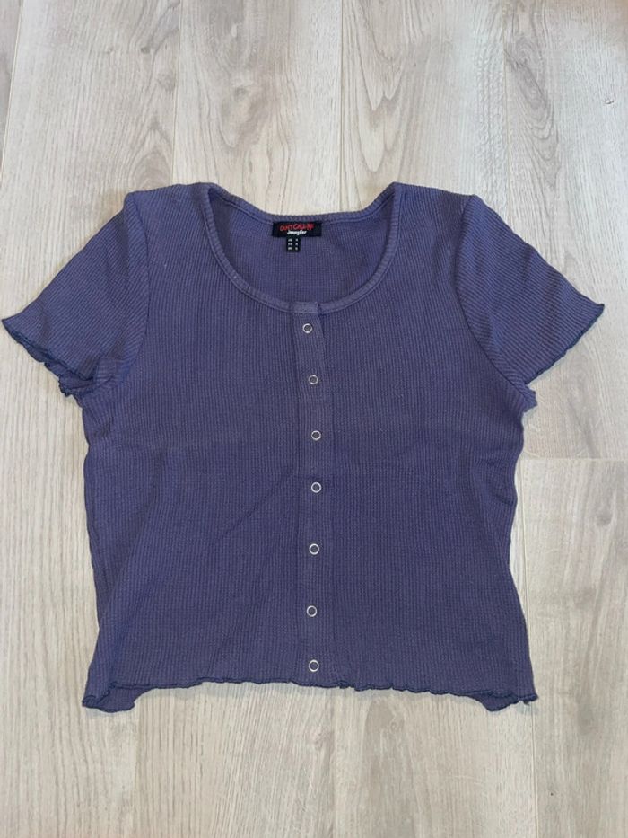 lot 3 tee shirts effet côtelé - photo numéro 4