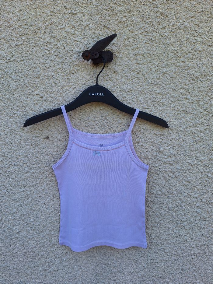 👚 Caraco / Top à fines bretelles Tex 6/8 ans - photo numéro 3