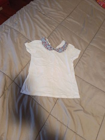 T-shirt col claudine taille 3 ans