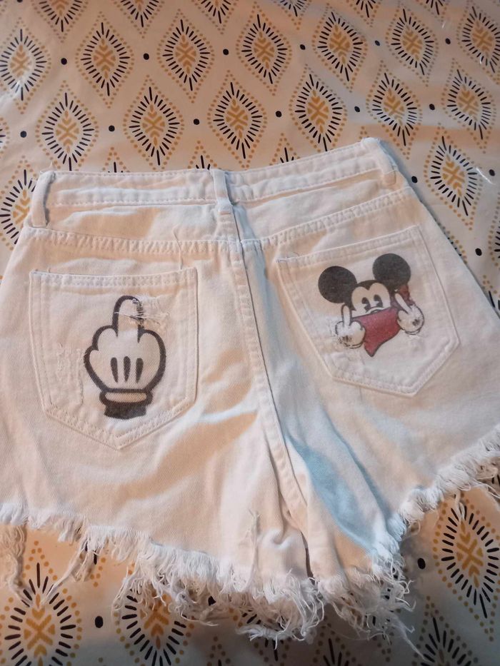 Mini short avec Mickey taille XS
