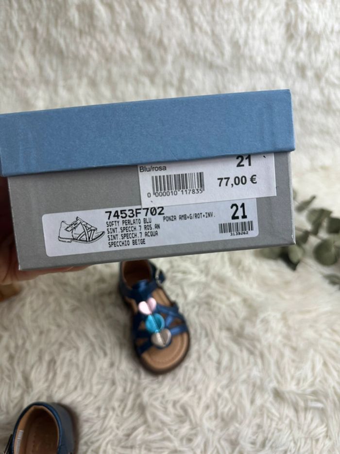 Paire de sandales Franco Romagnoli taille 21 - photo numéro 7