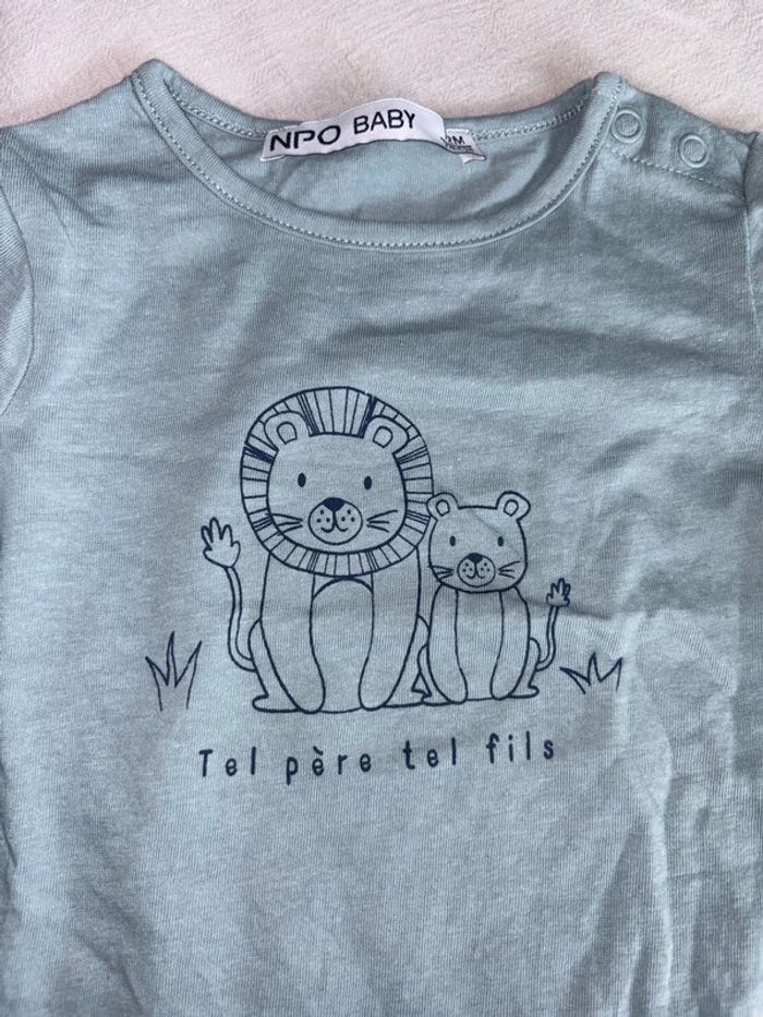 T-shirt manches longues 12M - photo numéro 2