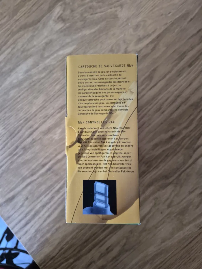 Boite VIDE de manette Nintendo 64 grise - photo numéro 3