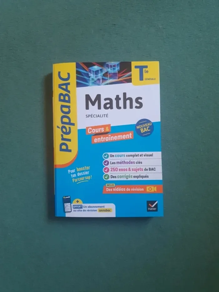 Prépabac Maths spécialité Terminale générale