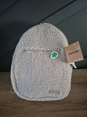 Sac à dos Teddy Nattou gris