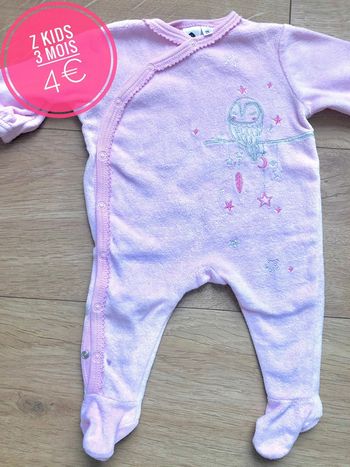 Pyjama grenouillère Z Kids en 3mois