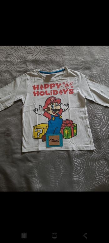 Tee shirt ML mario