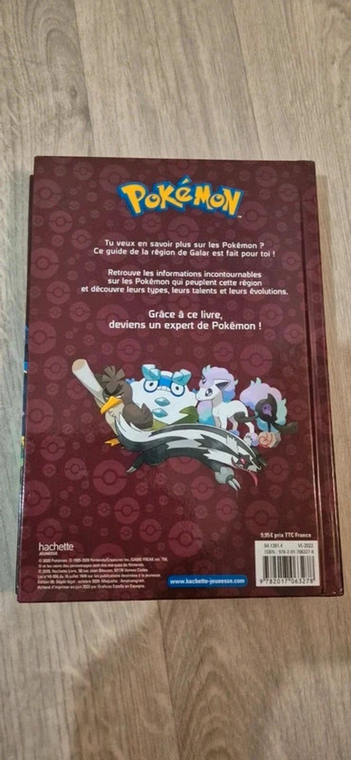 Livre - Pokedex - Région de Galar - photo numéro 2