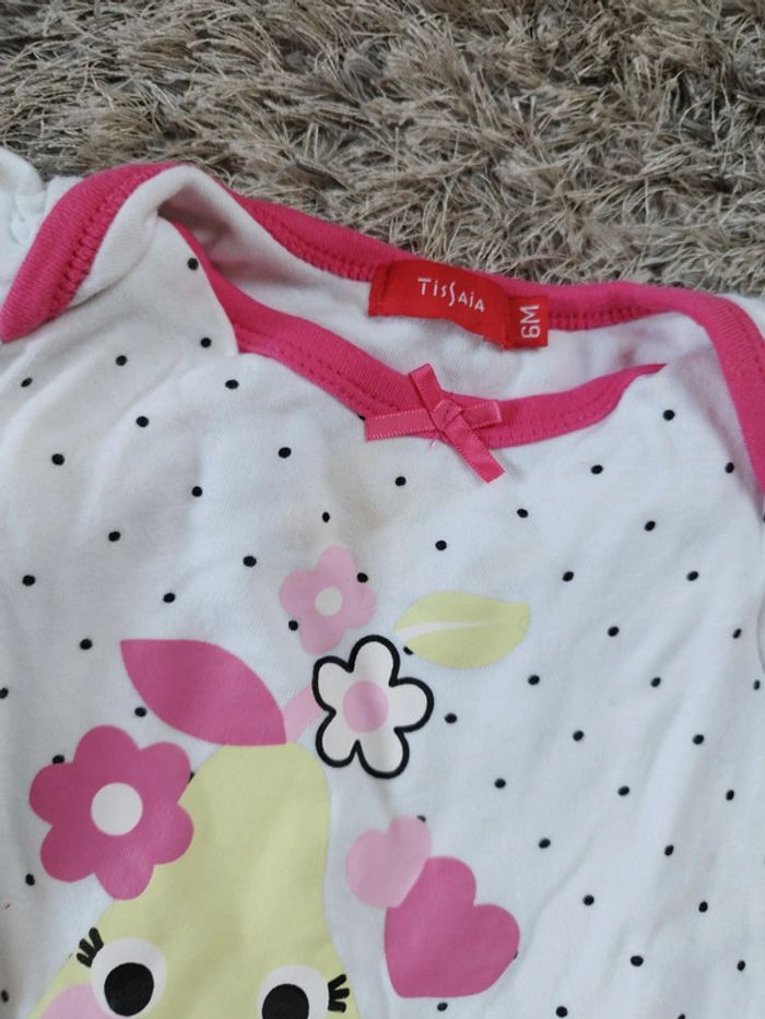 Lot de vêtements bébé fille robe 6 mois tache - photo numéro 9