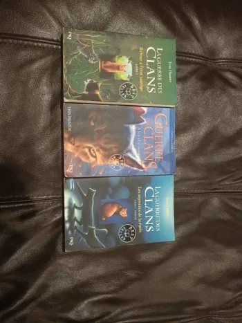 Trois premier livre la guerre des clans cycle 1