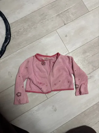 Gilet en laine rose Catimini 4 ans
