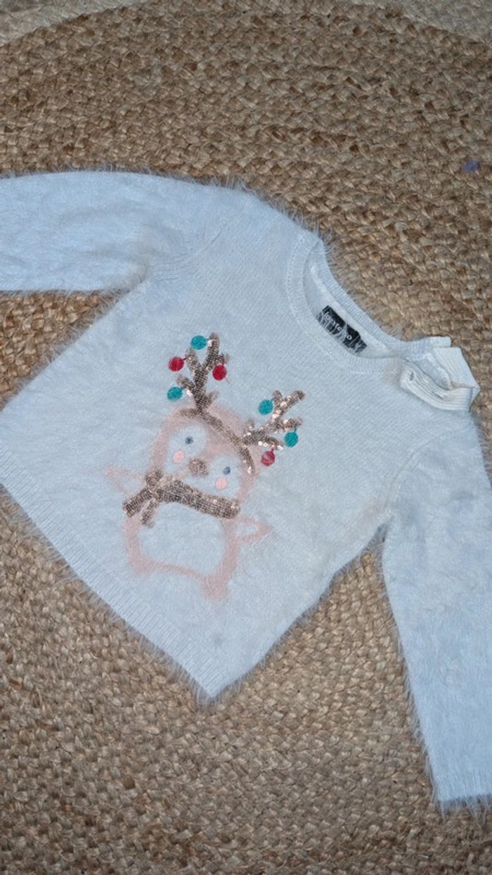 Pull de Noël fille  - 36 mois - photo numéro 3