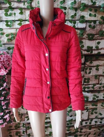 🌸Doudoune rouge Camaieu Taille 38🌸