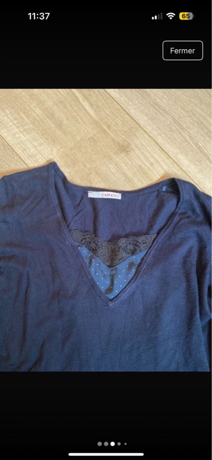Pull effet 2 en 1 Camaieu - photo numéro 5