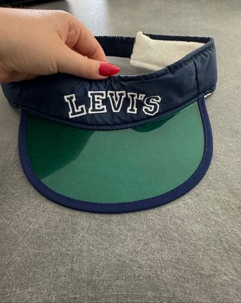 Casquette visière bleu marine et verte Levi’s Vintage TU