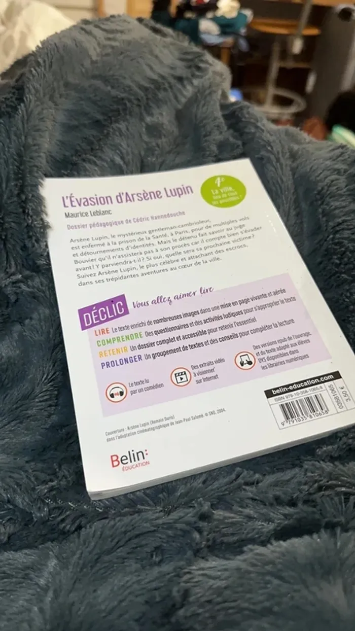Livre « L’évasion d’Arsène Lupin » - photo numéro 3