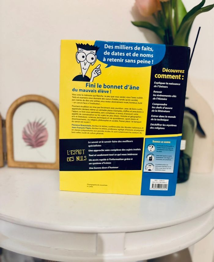 📘 Grand livre cartonné – La culture générale pour les Nuls 🧠 - photo numéro 2