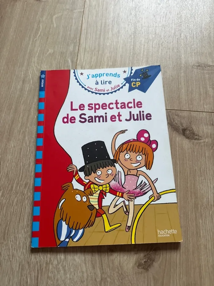 Le spectacle de Sami et Julie livre fin de CP