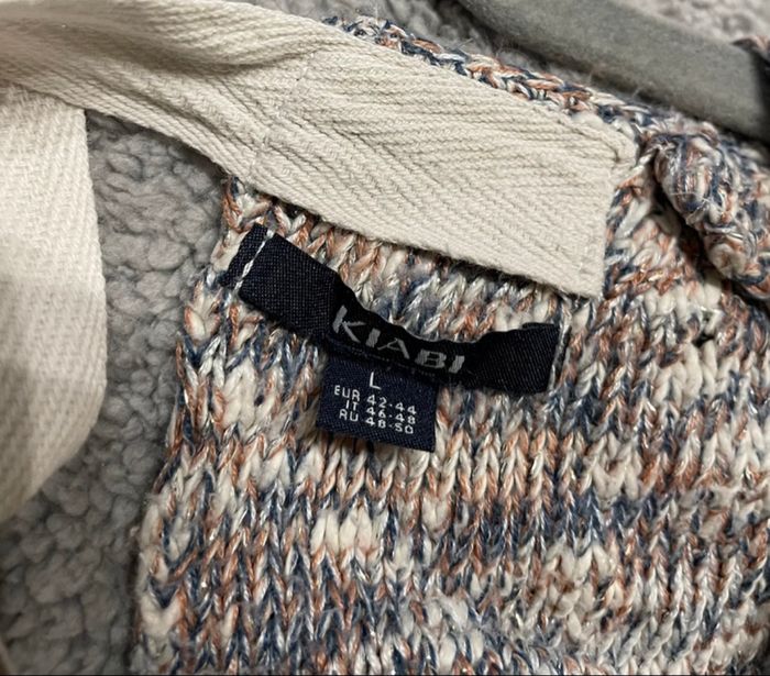 Pull d’hiver Multicolore femme taille 40 Large Kiabi très bon état - photo numéro 6