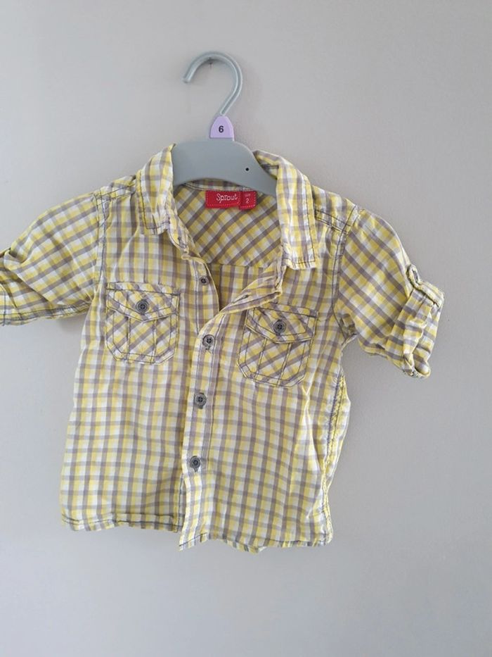 Ensemble short et chemise sprout 2 ans - photo numéro 2