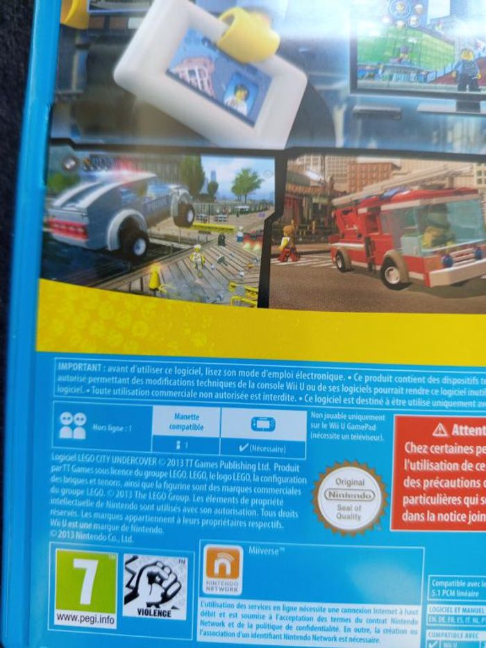 Nintendo - WiiU - Lego city - Undervover - photo numéro 3