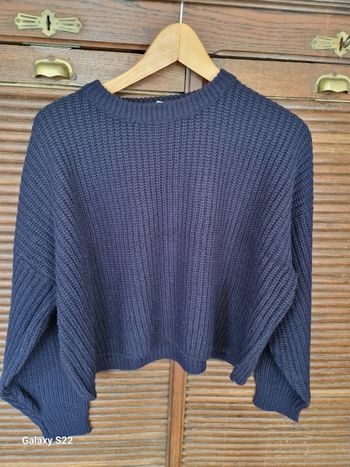 Pull bleu marine 