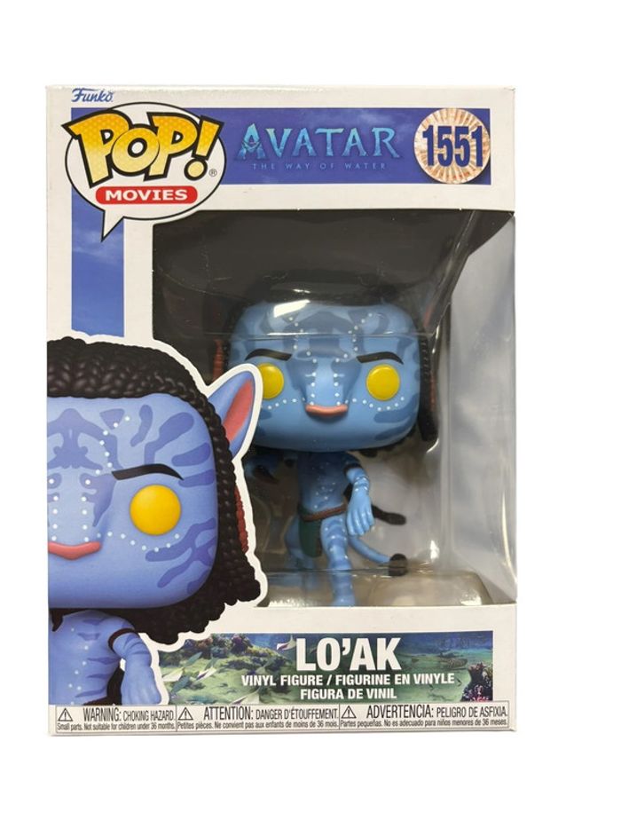 Figurine Funko Pop Avatar The Way Of Water Lo’Ak 1551 neuf
