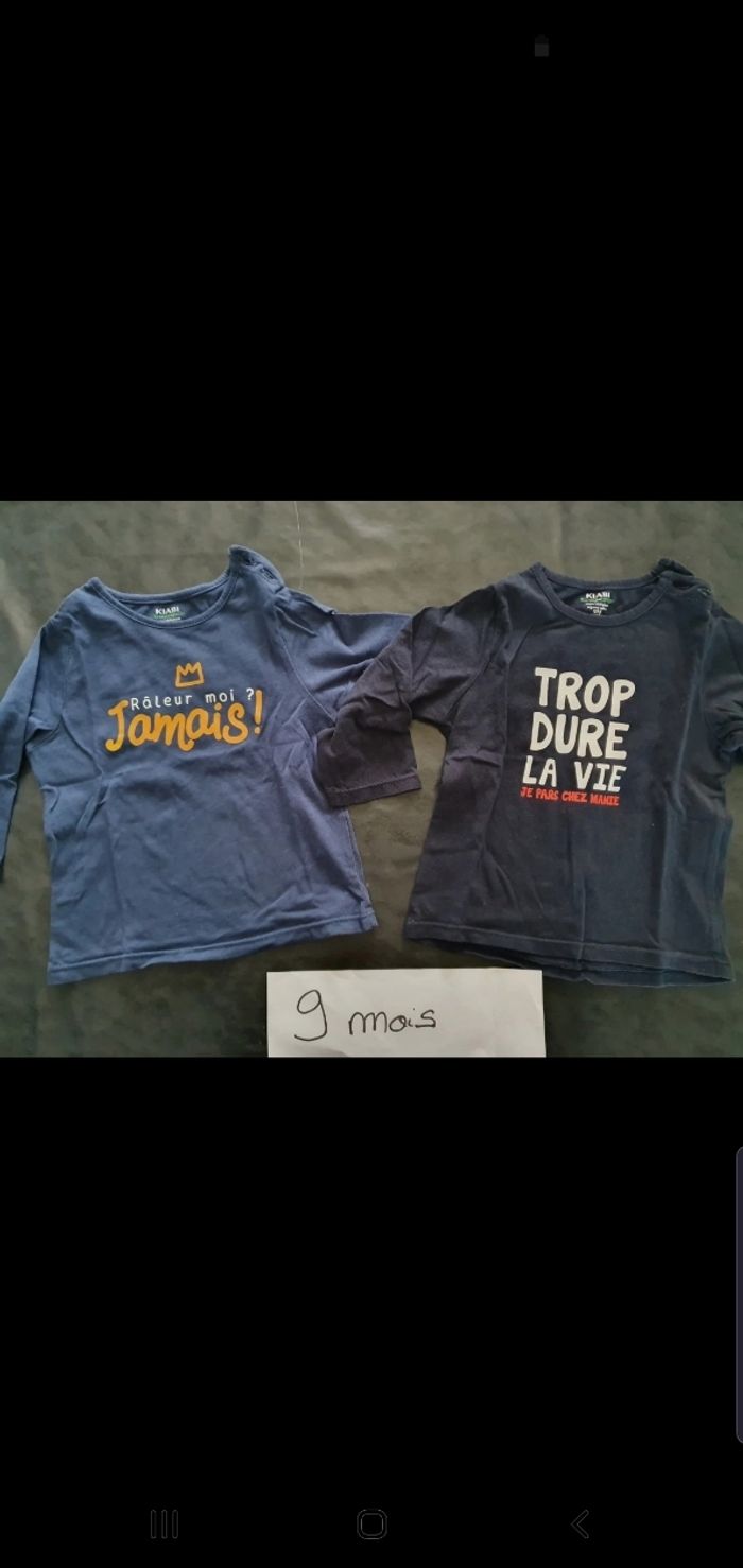 Lot petits pulls 9 mois - photo numéro 5