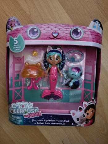 Gabby's dollhouse mer-tastic aquarium friends pack