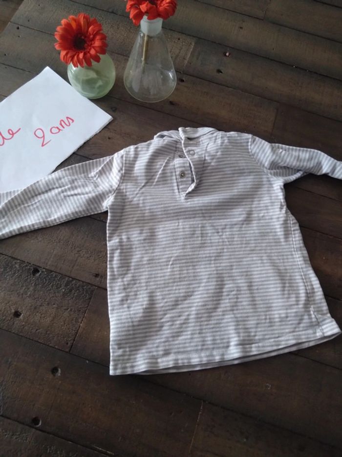 T shirt sous pull col montant tex 23 mois - photo numéro 5