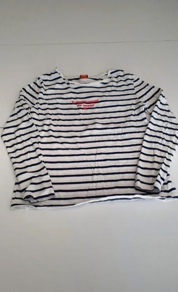 T shirt rayé en 12 ans