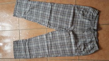 Pyjama homme 52 marron et crème Livergy