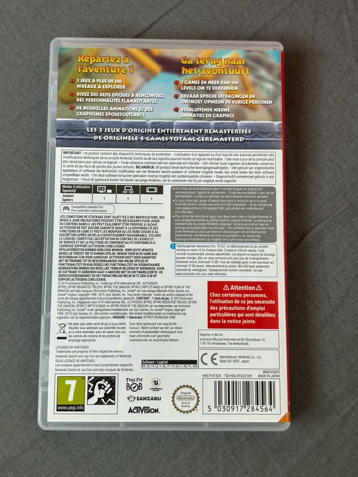 Spyro trilogie switch - photo numéro 3