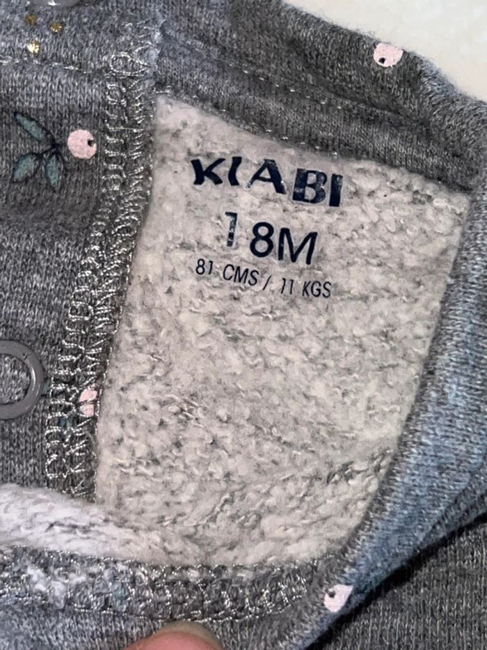 Robe gris 18 mois kiabi - photo numéro 2