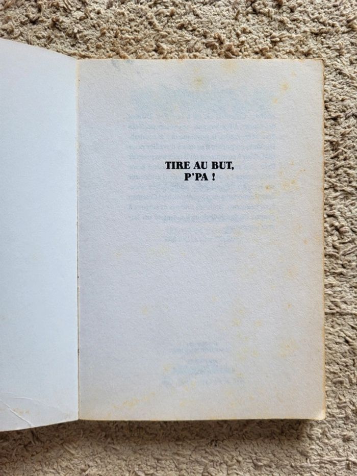 Livre Tire au but, P'pa ! de Michael Coleman - photo numéro 5