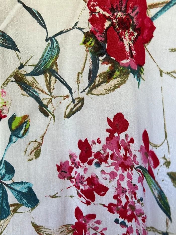 Chemisier fleuri L Jöwell neuf avec étiquette - photo numéro 3