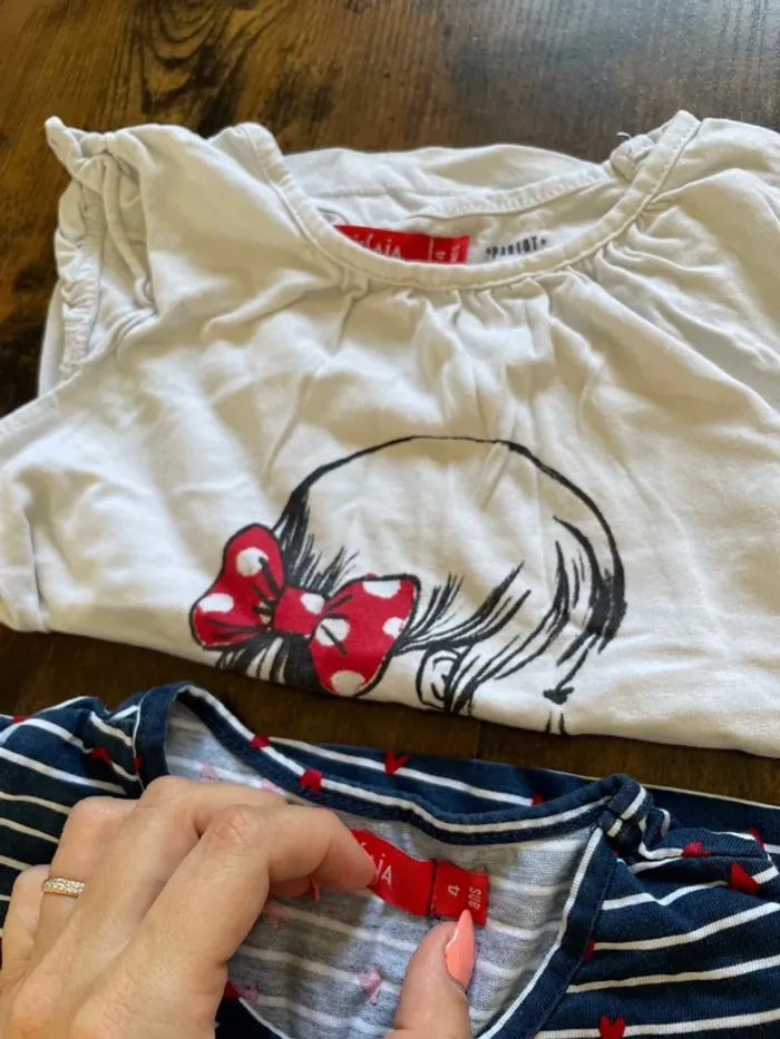 Lot de 8 tee-shirts fille 4 ans - photo numéro 6