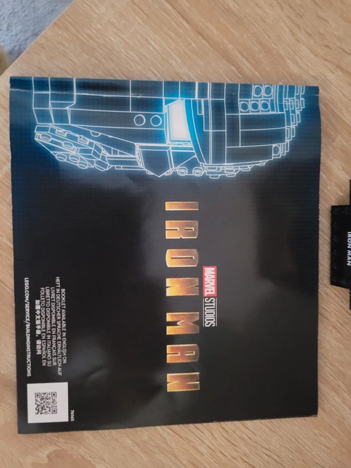 Lego Marvel super heroes 76165 Iron Man Helmet - photo numéro 2
