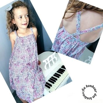 4 ans robe été Tape à l'oeil ( sans barette)